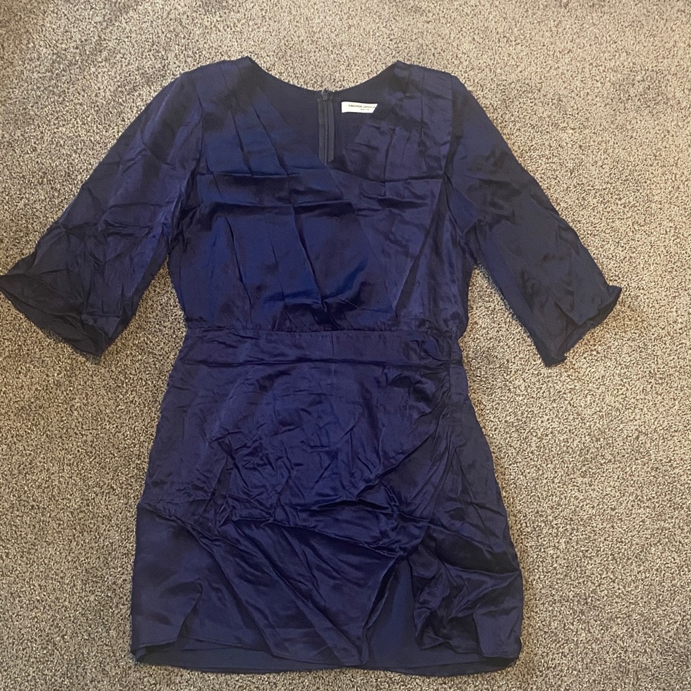 Amanda Uprichard Eggplant Purple Mini Dress